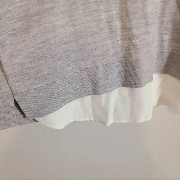 Club‎ Monaco wool silk tie back sweater - Picture 4 of 10